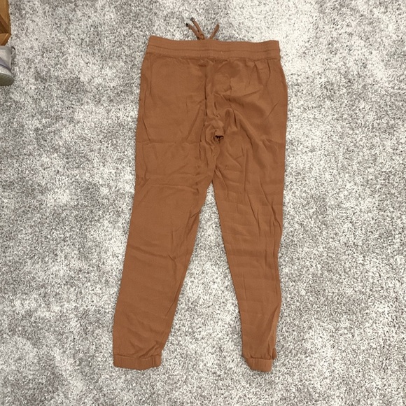 Rust orange workhall cotton joggers - Picture 4 of 4